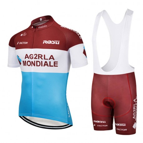 AG2R LA MONDIALE LETNI KOMPLET ROWEROWY MODEL 2018