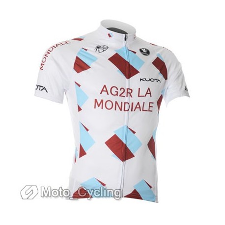 PROFESJONALNE KOSZULKI ROWEROWE AG2R LA MONDIALE MODEL 2012/2013 2 MODELE