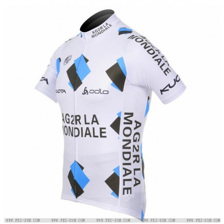 AG2R LA MONDIALE KOSZULKI ROWEROWE MODEL 2011/12