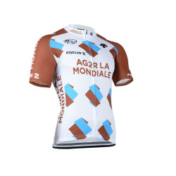 AG2R LA MONDIALE KOSZULKI ROWEROWE MODEL 2013/14