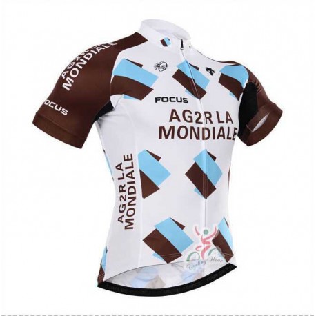 AG2R LA MONDIALE KOSZULKI ROWEROWE MODEL 2014/15