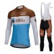 PROFESJONALNY JESIENNO-WIOSENNY KOMPLET ROWEROWY AG2R LA MONDIALE MODEL 2013 Z SZELKAMI