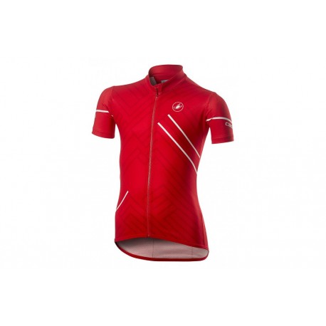 CASTELLI PROFESJONALNA KOSZULKA ROWEROWA 2019/20 RED