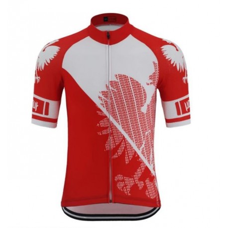 POLAND TEAM KOSZULKA ROWEROWA 2017/18 RED