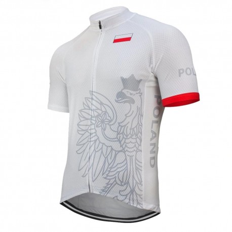 POLAND TEAM KOSZULKA ROWEROWA 2017/18 WHITE