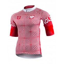 POLAND TEAM KOSZULKA ROWEROWA 2018 RED