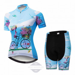 WEIMOSTAR DAMSKI KOMPLET ROWEROWY BLUE