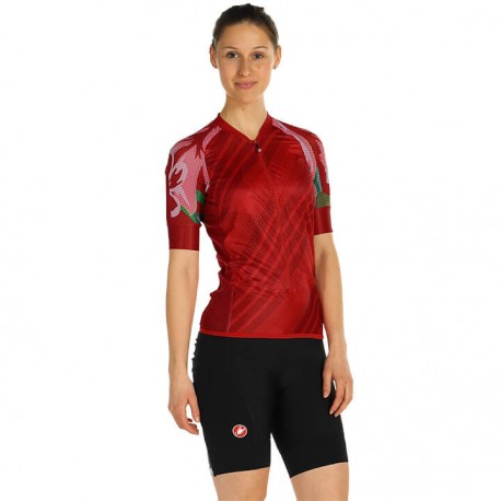 DAMSKI LETNI KOMPLET ROWEROWY CASTELLI 2018 WHITE
