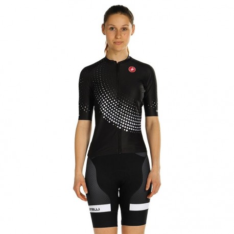 DAMSKI LETNI KOMPLET ROWEROWY CASTELLI 2019 BLACK