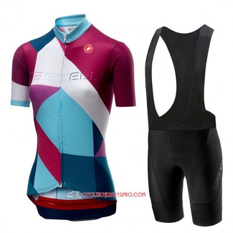 DAMSKI LETNI KOMPLET ROWEROWY CASTELLI 2020