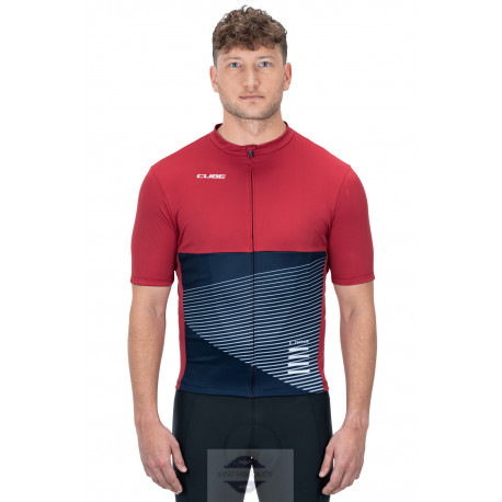 CUBE LETNI KOMPLET ROWEROWY MODEL 2020/21 BLUE-RED