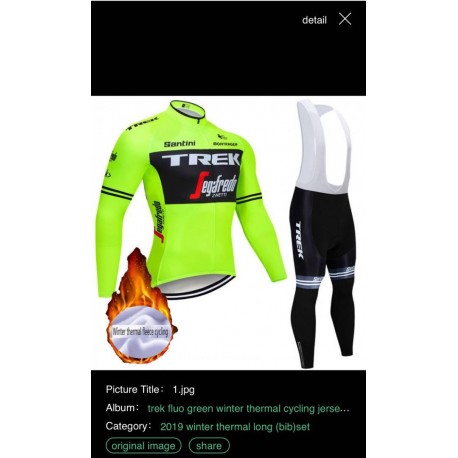 TREK PROFESJONALNY DŁUGI KOMPLET ROWEROWY 2018 YELLOW