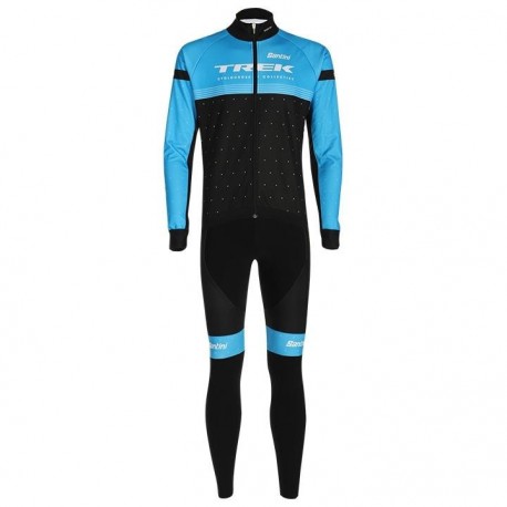 TREK DŁUGI KOMPLET ROWEROWY 2020 BLACK-BLUE