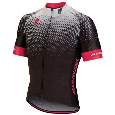 SPECIALIZED KOSZULKA ROWEROWA MODEL 2019 BLACK-RED