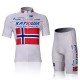PROFESJONALNY LETNI KOMPLET ROWEROWY KATUSHA MODEL 2012 2 WZORY