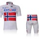 PROFESJONALNY LETNI KOMPLET ROWEROWY KATUSHA MODEL 2012 2 WZORY