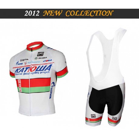 LETNI KOMPLET ROWEROWY KATUSHA MODEL 2013