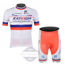LETNI KOMPLET ROWEROWY KATUSHA MODEL 2012 WHITE