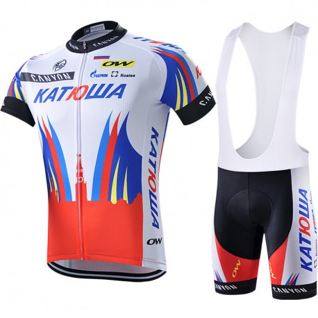 LETNI KOMPLET ROWEROWY KATUSHA MODEL 2015