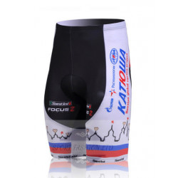 KATUSHA SPODENKI ROWEROWE MODEL 2011/12