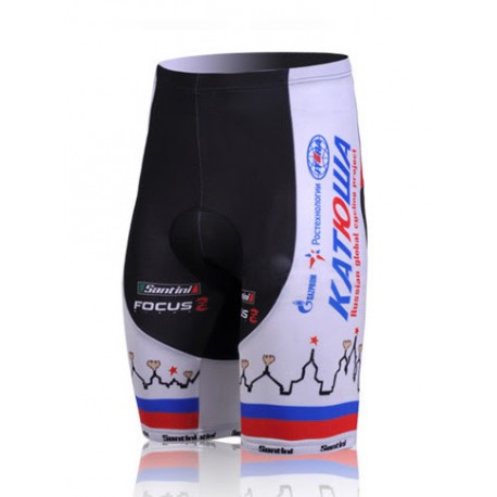 KATUSHA SPODENKI ROWEROWE MODEL 2011/12