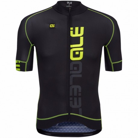 ALE KOSZULKA ROWEROWA MODEL 2016/17 BLACK-GREEN