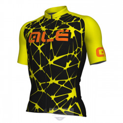 ALE KOSZULKA ROWEROWA MODEL 2018 BLACK-YELLOW