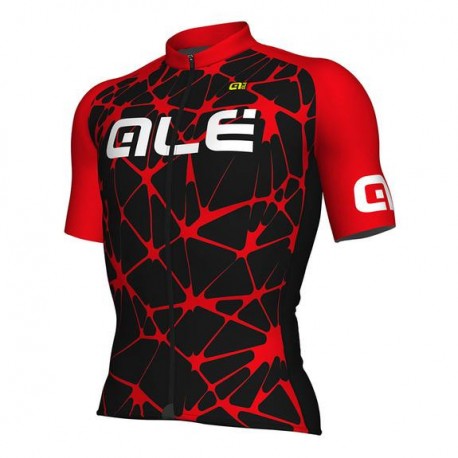 ALE KOSZULKA ROWEROWA MODEL 2018 BLACK-RED