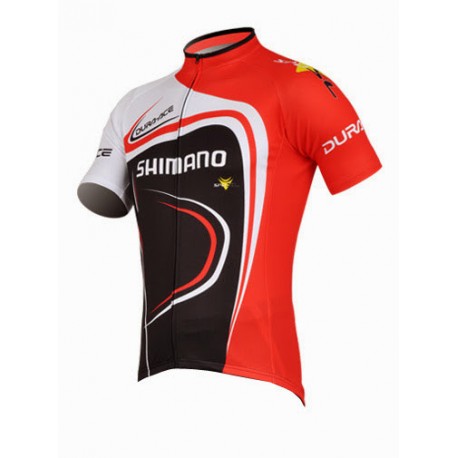 SHIMANO KOSZULKA ROWEROWA MODEL 2010 RED-BLACK