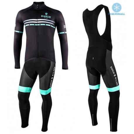 BIANCHI DŁUGI KOMPLET ROWEROWY MODEL 2020/21 BLACK