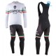 BIANCHI DŁUGI KOMPLET ROWEROWY MODEL 2020/21 WHITE