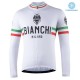BIANCHI DŁUGI KOMPLET ROWEROWY MODEL 2020/21 WHITE