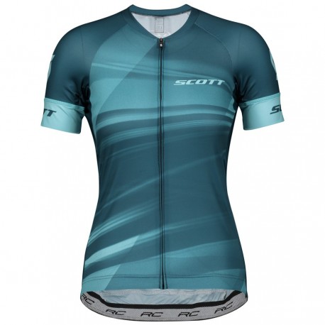 SCOTT DAMSKA KOSZULKA ROWEROWA MODEL 2019/20 BLUE