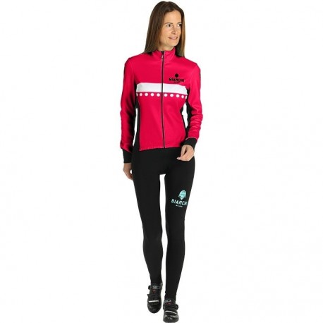 BIANCHI DAMSKI DŁUGI KOMPLET ROWEROWY MODEL 2020