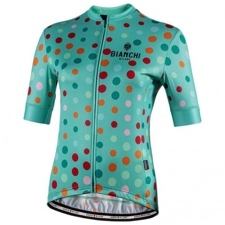 BIANCHI DAMSKA KOSZULKA ROWEROWA MODEL 2018/19 BLUE