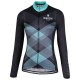 BIANCHI DAMSKA BLUZA ROWEROWA MODEL 2018 BLACK-BLUE