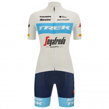 TREK LETNI KOMPLET ROWEROWY MODEL 2021/22 WHITE-BLUE