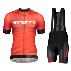 SCOTT LETNI KOMPLET ROWEROWY 2020/21 RED