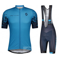 SCOTT LETNI KOMPLET ROWEROWY 2021 BLUE