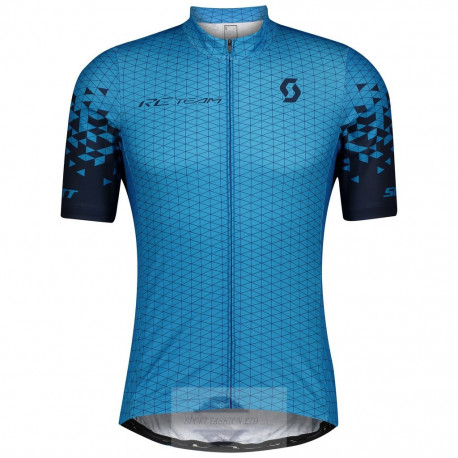 SCOTT KOSZULKA ROWEROWA 2021 BLUE