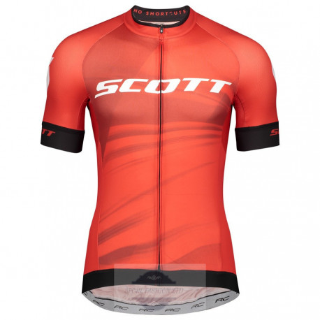 SCOTT KOSZULKA ROWEROWA MODEL 2020/21 RED