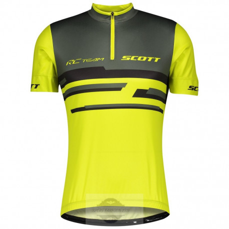 SCOTT KOSZULKA ROWEROWA MODEL 2021/22 YELLOW