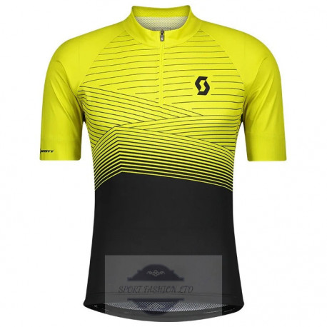 SCOTT KOSZULKA ROWEROWA MODEL 2022 YELLOW