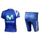 PROFESJONALNY DAMSKI LETNI KOMPLET ROWEROWY MOVISTAR 2011
