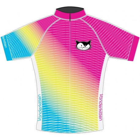 VANDERKITTEN DAMSKA KOSZULKA ROWEROWA MODEL 2017/18 PINK
