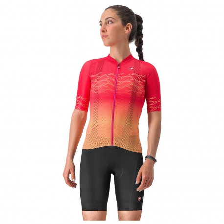 CASTELLI DAMSKI KOMPLET ROWEROWY MODEL 2021/22 BLACK