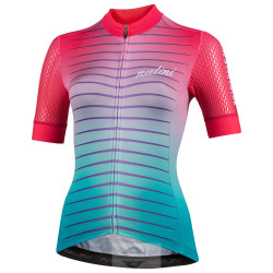 NALINI DAMSKA KOSZULKA ROWEROWA MODEL 2022 BLUE -PINK