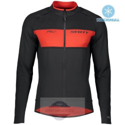 SCOTT BLUZA ROWEROWA MODEL 2019 BLACK- RED