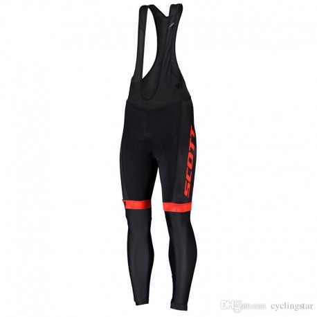 SCOTT SPODNIE ROWEROWE MODEL 2018 BLACK-RED