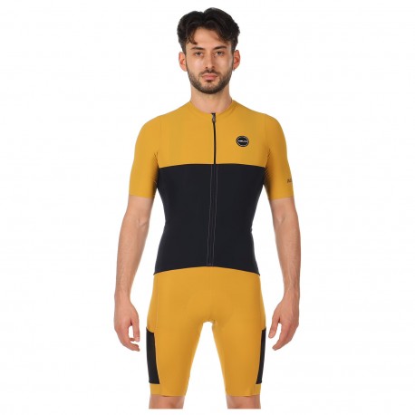 NALINI KOMPLET ROWEROWY MODEL 2022/23 BLACK-YELLOW